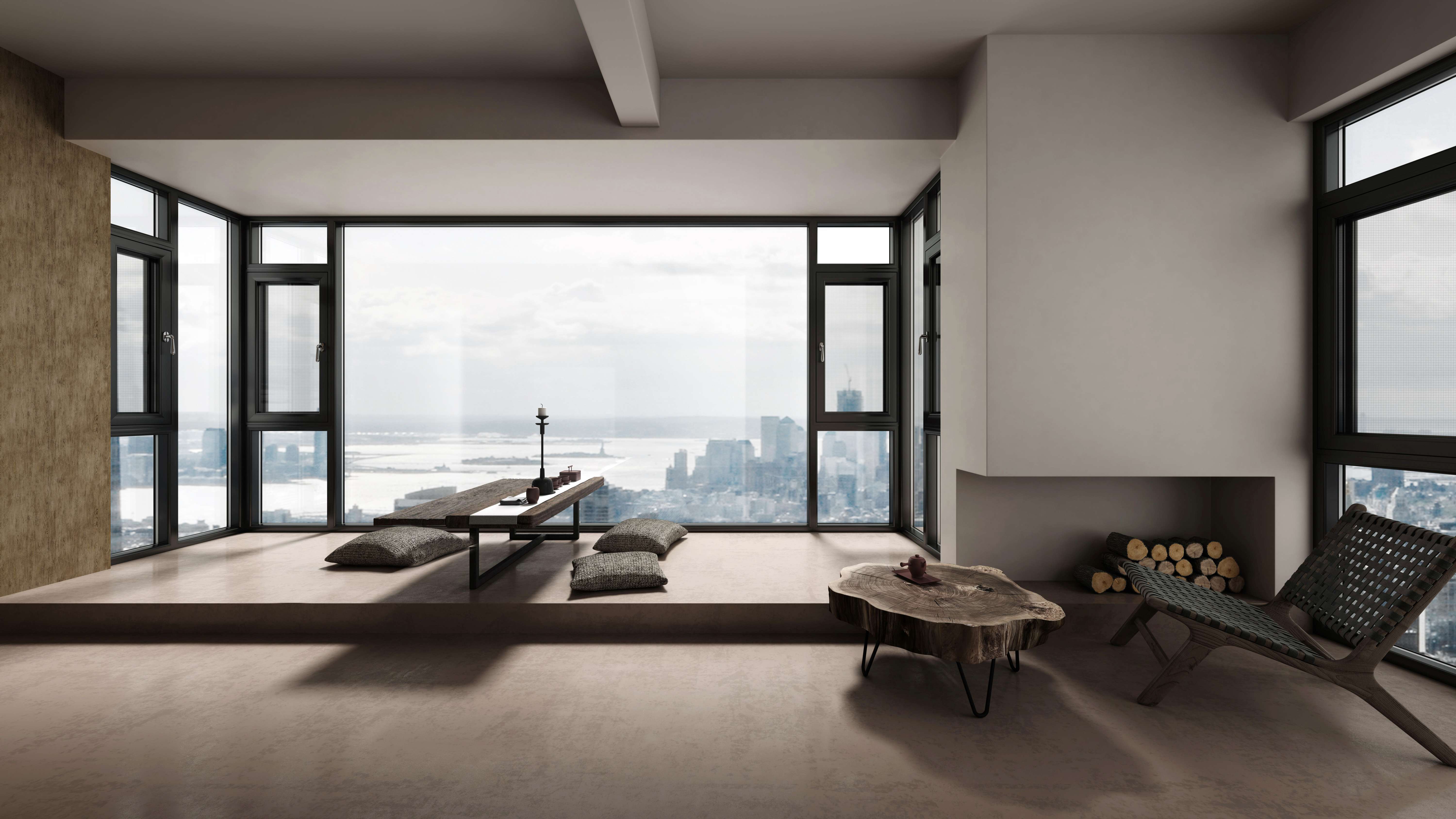 窗纱一体平开窗系列